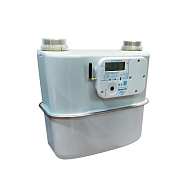 Счётчик газа объемный диафрагменный «Пульсар» СМАРТ-К G10Т, GSM, ИУСЦИФРА, справа налево, с антенной, с клапаном, с термокоррекцией